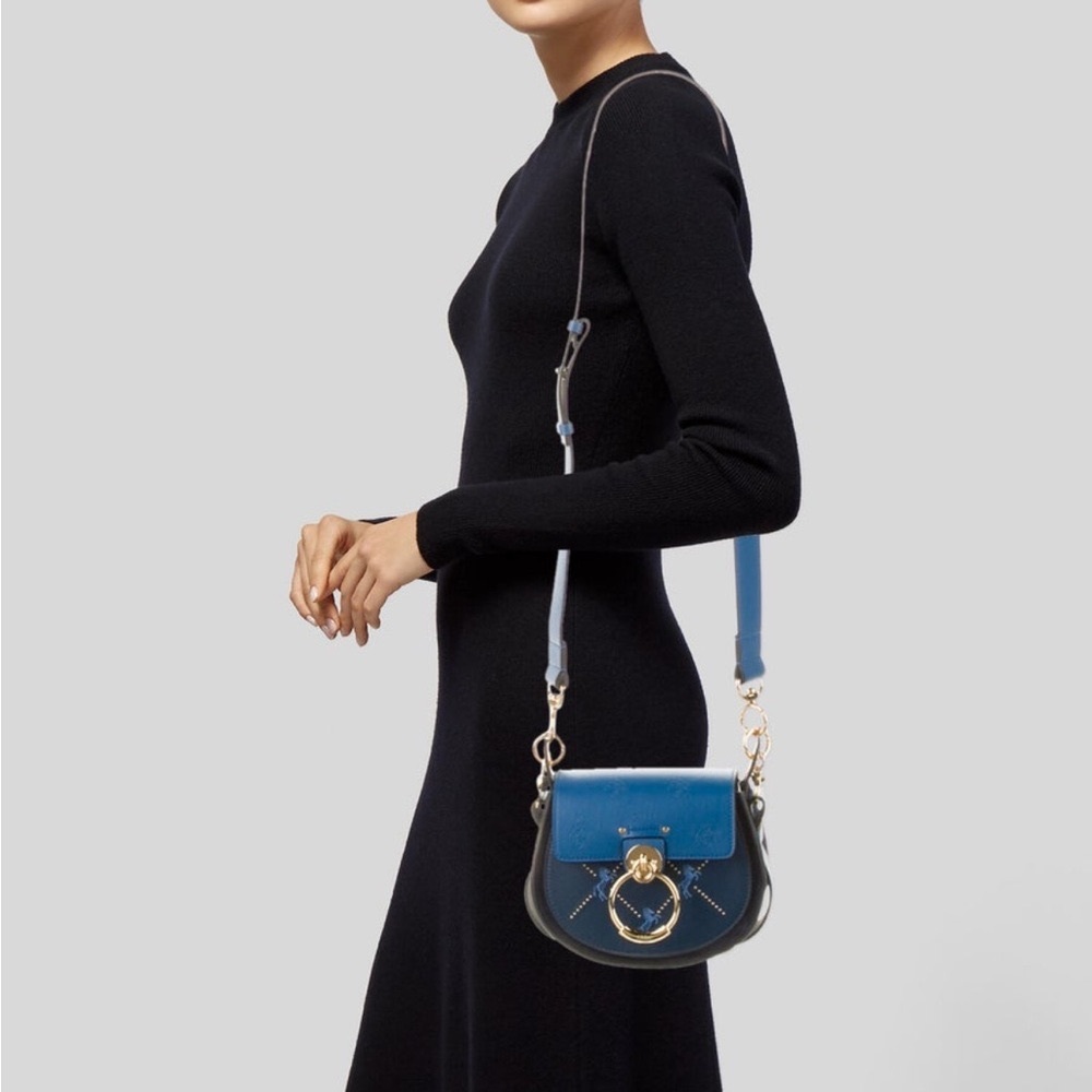RARE Chloe Limited Edition Tess Bag With Equestrian Embroidery